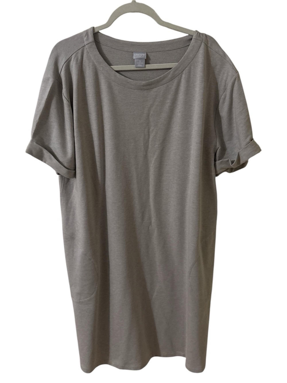 Chico’s T-Shirt Dress with Pockets